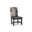 Pemberly Row 7-piece Live Edge Solid Wood Dining Set in Brown