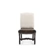 Pemberly Row 9-piece Live Edge Solid Wood Dining Set in Dark Brown