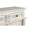 Pemberly Row 6-drawer 6-Door Carved Solid Wood Sideboard in White