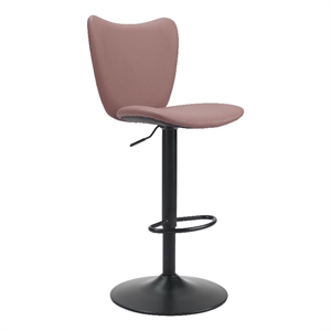 Pemberly Row Modern / Contemporary Engineered Wood Barstool Brown