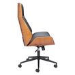 Pemberly Row Contemporary Office High Back Office Chair Black