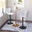 Pemberly Row Modern / Contemporary Engineered Wood Barstool White