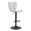 Pemberly Row Modern / Contemporary Engineered Wood Barstool White