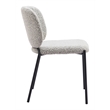 Pemberly Row Modern / Contemporary Engineered Wood Dining Chair Gray