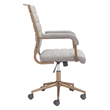 Pemberly Row Modern / Contemporary Engineered Wood Office Chair Gray