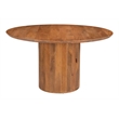 Pemberly Row Modern / Contemporary Wood Dining Table Brown Finish