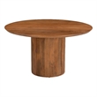 Pemberly Row Modern / Contemporary Wood Dining Table Brown Finish