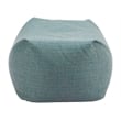 Pemberly Row Contemporary Assembled Fabric Outdoor Ottoman Green