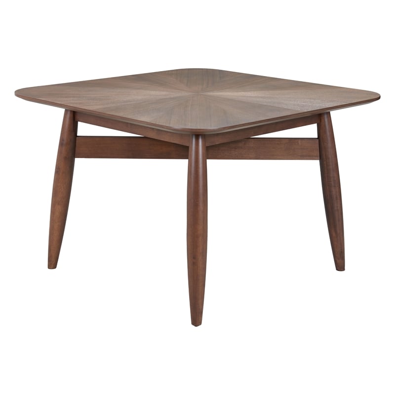 Pemberly Row Modern / Contemporary Wood Square Dining Table Espresso
