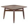 Pemberly Row Modern / Contemporary Wood Square Dining Table Espresso