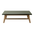Pemberly Row Modern / Contemporary Wood Coffee Table Gray Finish