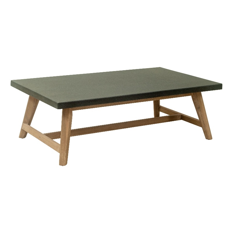 Pemberly Row Modern / Contemporary Wood Coffee Table Gray Finish