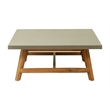 Pemberly Row Modern / Contemporary Wood Coffee Table Gray Finish