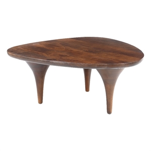 Pemberly Row Modern / Contemporary Wood Coffee Table Walnut Finish