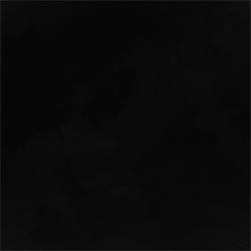 Pemberly Row Contemporary Painted Iron/Marble Round End Table in Multi-Color