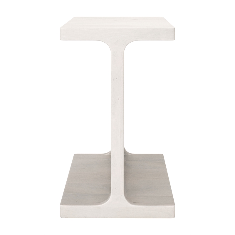 Pemberly Row Modern / Contemporary Assembled Wood Side Table Natural