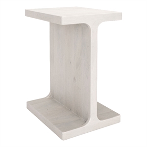 Pemberly Row Modern / Contemporary Assembled Wood Side Table Natural