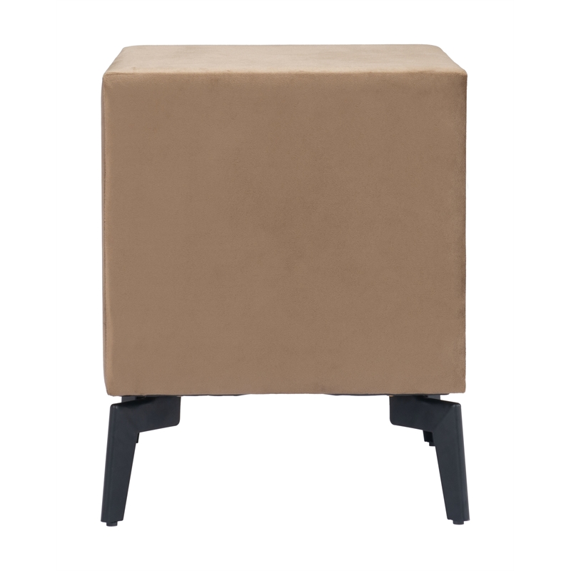 Pemberly Row Modern / Contemporary Engineered Wood Side Table Brown
