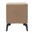 Pemberly Row Modern / Contemporary Engineered Wood Side Table Brown
