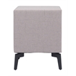 Pemberly Row Modern / Contemporary Engineered Wood Side Table Gray