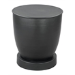 Pemberly Row Modern / Contemporary Assembled Metal Side Table Black