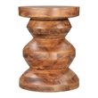 Pemberly Row Modern / Contemporary Assembled Wood Side Table Walnut