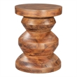 Pemberly Row Modern / Contemporary Assembled Wood Side Table Walnut