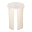 Pemberly Row Modern / Contemporary Wood Side Table Natural Finish