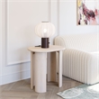 Pemberly Row Modern / Contemporary Wood Side Table Natural Finish