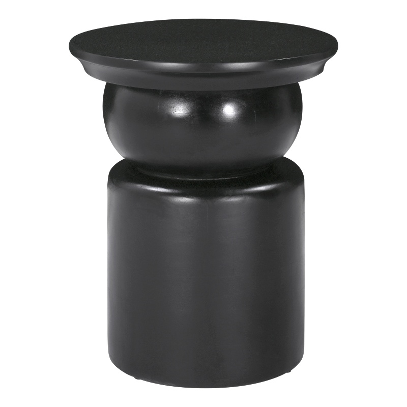 Pemberly Row Modern / Contemporary Assembled Wood Side Table Black