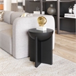 Pemberly Row Modern / Contemporary Assembled Wood Side Table Black