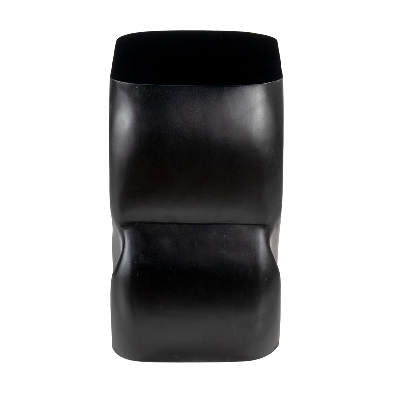 Pemberly Row Modern / Contemporary Assembled Wood Side Table Black