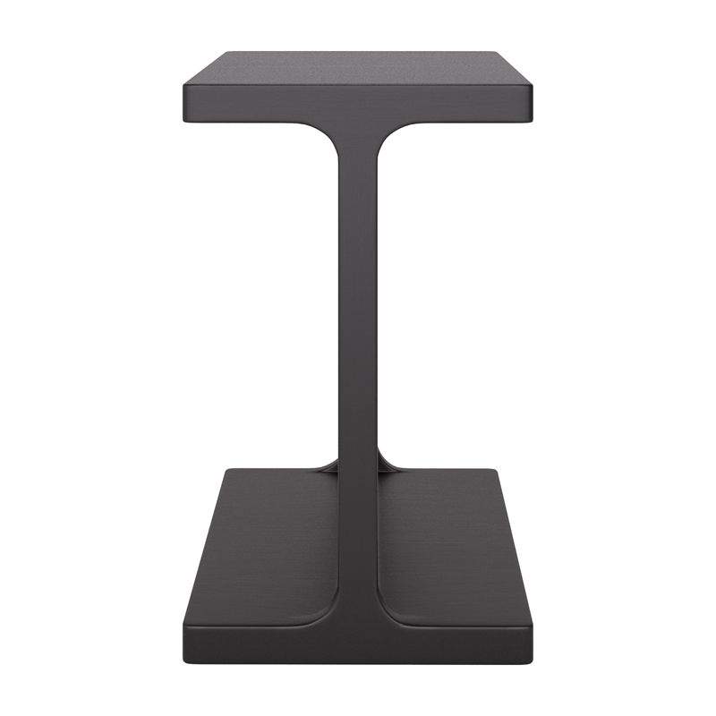 Pemberly Row Modern / Contemporary Assembled Wood Side Table Black