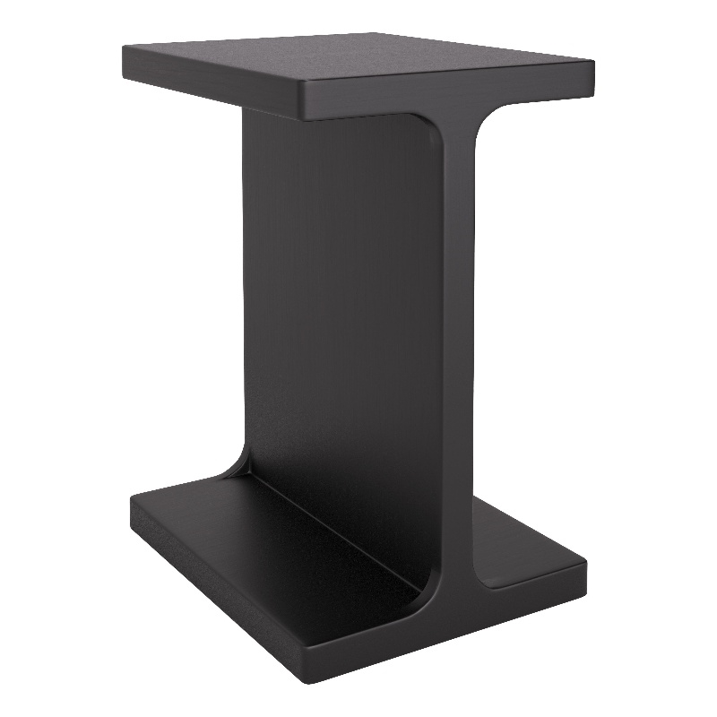 Pemberly Row Modern / Contemporary Assembled Wood Side Table Black