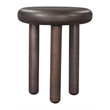 Pemberly Row Modern / Contemporary Metal Side Table Bronze Finish