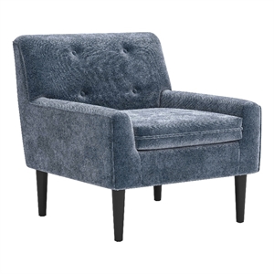 Pemberly Row Modern / Contemporary Engineered Wood Armchair Gray