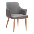 Pemberly Row Modern / Contemporary Engineered Wood Dining Chair Gray