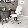 Pemberly Row Contemporary Office Low Back Office Chair White