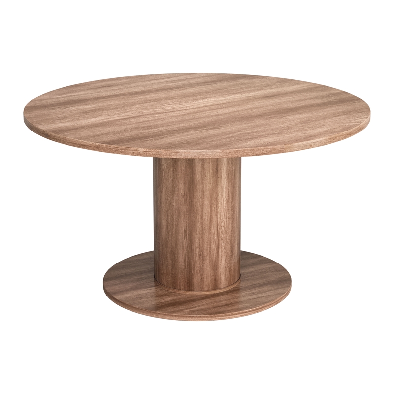 Pemberly Row Contemporary Engineered Wood 2 in 1 Table Brown