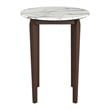 Pemberly Row Modern / Contemporary Wood Bar Table White Finish