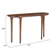 Pemberly Row Modern / Contemporary Wood Console Table Walnut