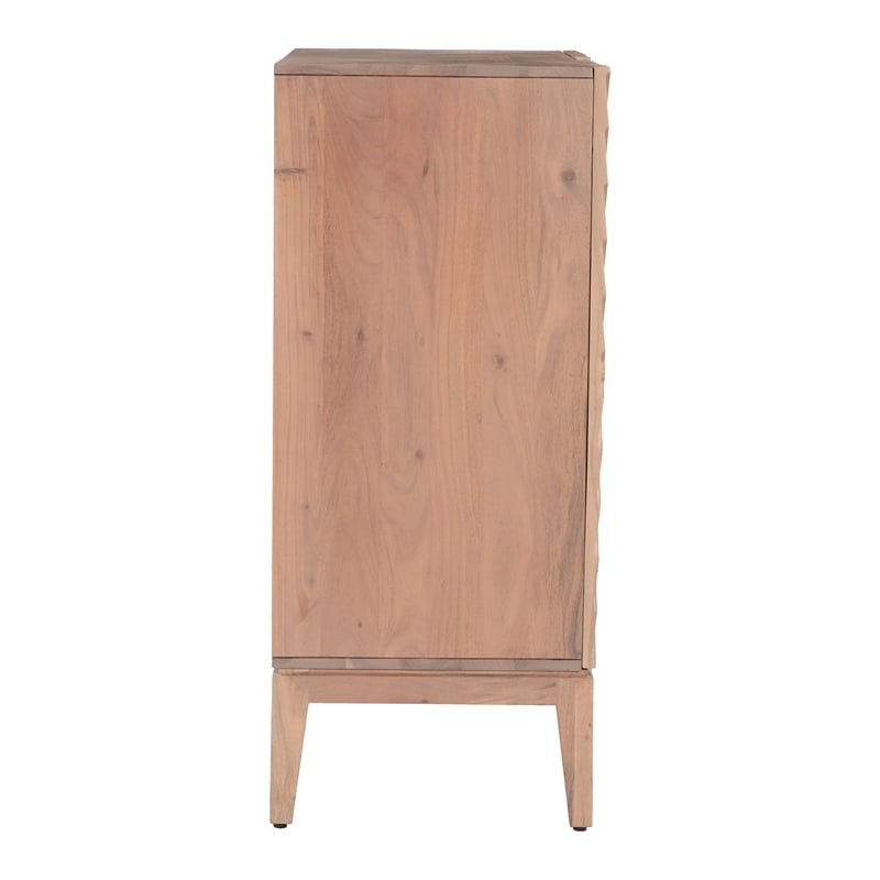 Pemberly Row Modern / Contemporary Assembled Wood Cabinet Natural