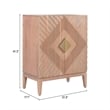 Pemberly Row Modern / Contemporary Assembled Wood Cabinet Natural