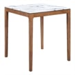 Pemberly Row Modern / Contemporary Wood Counter Table White Finish