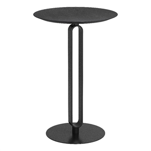 Pemberly Row Modern / Contemporary Metal Counter Table Black