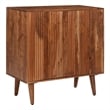 Pemberly Row Modern / Contemporary Wood Wood Cabinet Walnut Finish