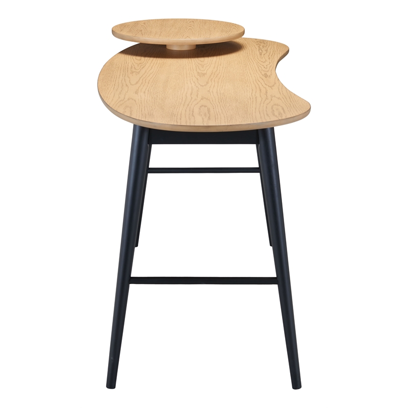 Pemberly Row Modern / Contemporary Wood Wood Desk Natural Finish