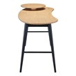 Pemberly Row Modern / Contemporary Wood Wood Desk Natural Finish