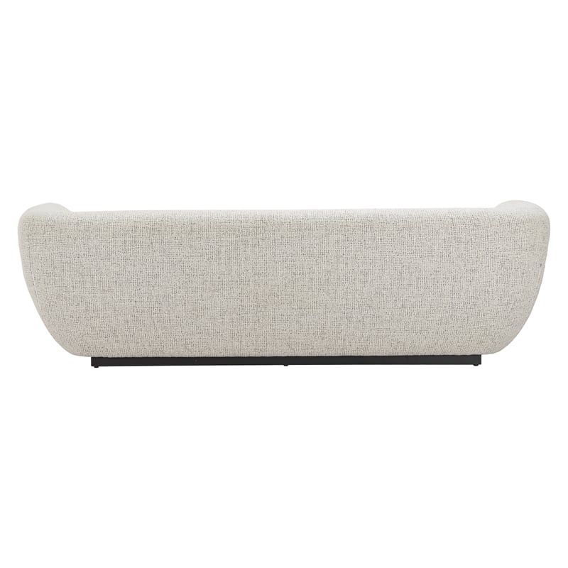 Pemberly Row Modern / Contemporary Wood Sofa Pewter Gray Finish