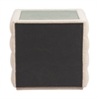 Pemberly Row Modern / Contemporary Engineered Wood Nightstand Beige